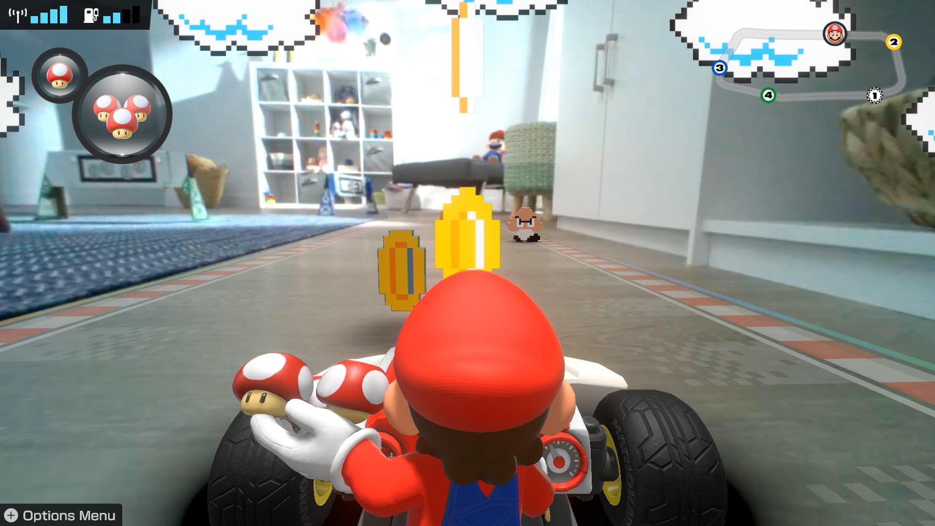 Mario Kart Live: Home Circuit - augmented reality fun