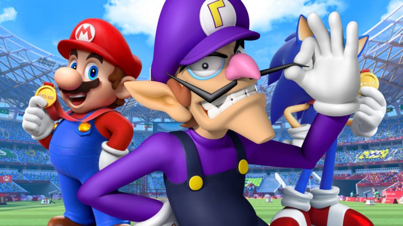 The top 5 best events in Mario & Sonic Tokyo 2020 featuring Waluigi