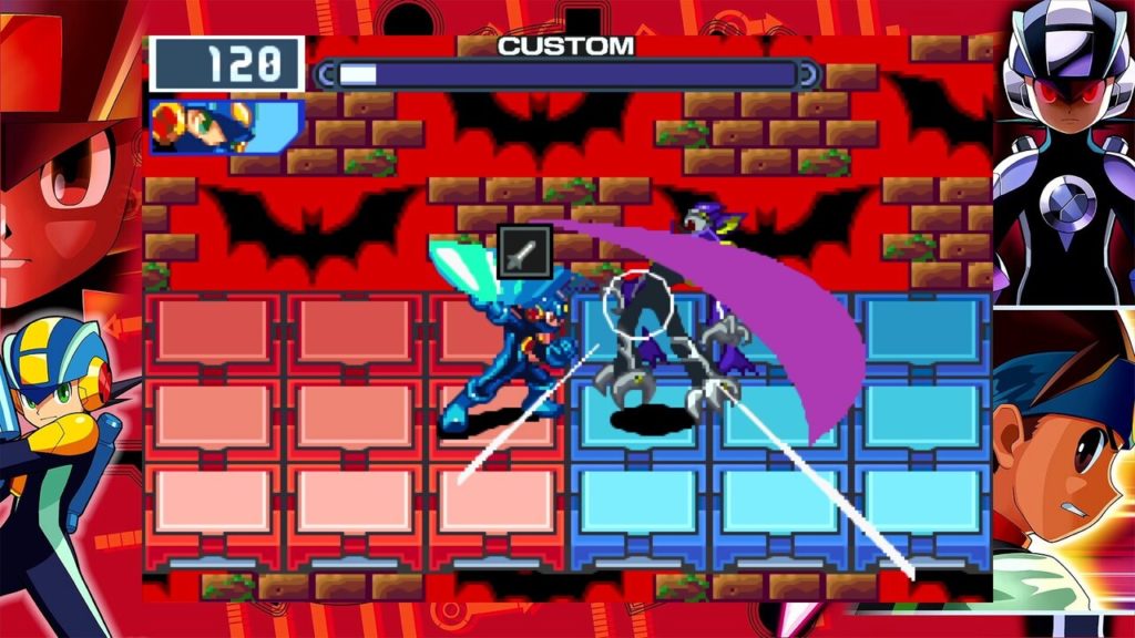 A screenshot of Mega Man Battle Network Legacy Collection 