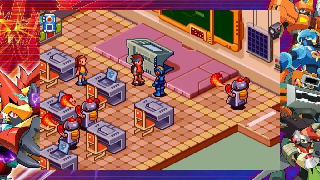 A screenshot of Mega Man Battle Network Legacy Collection 