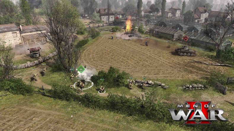 Men of War II is having a multiplayer tech test, available now