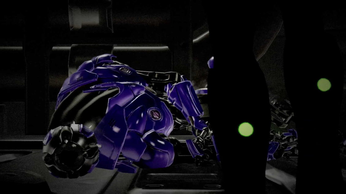 Metroid Dread How to defeat the purple EMMI on Ferenia