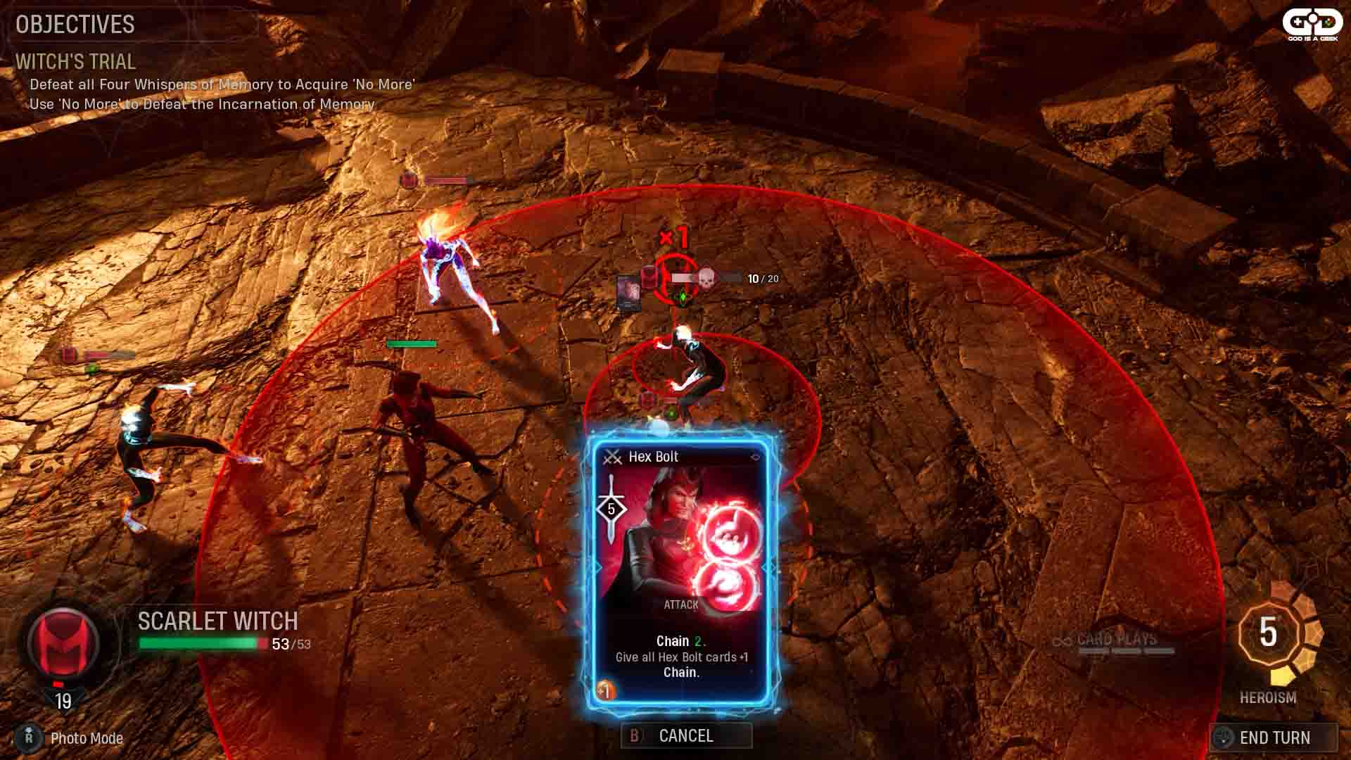 Midnight Suns Scarlet Witch Challenge Guide step 4