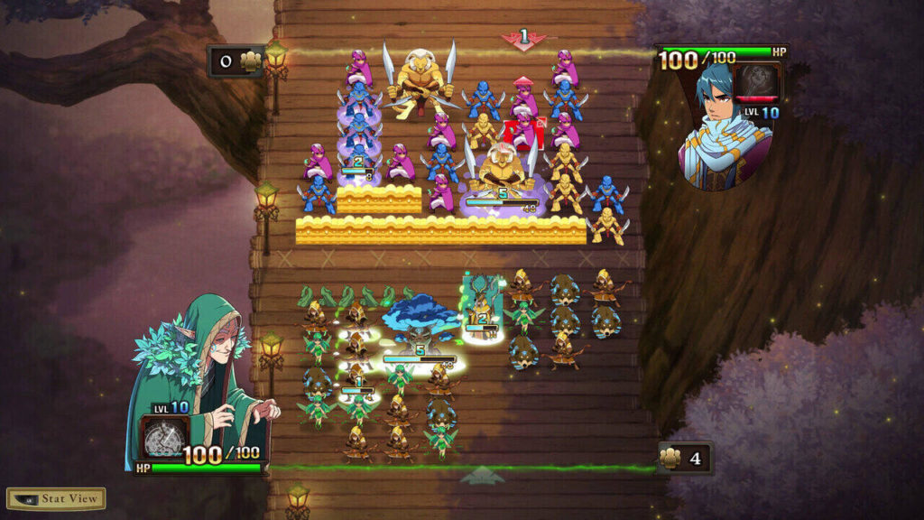 A screenshot of Might & Magic: Clash of Heroes