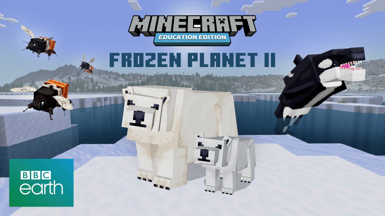 Minecraft And Frozen Planet 2 Collaborative Adventure Map Preview