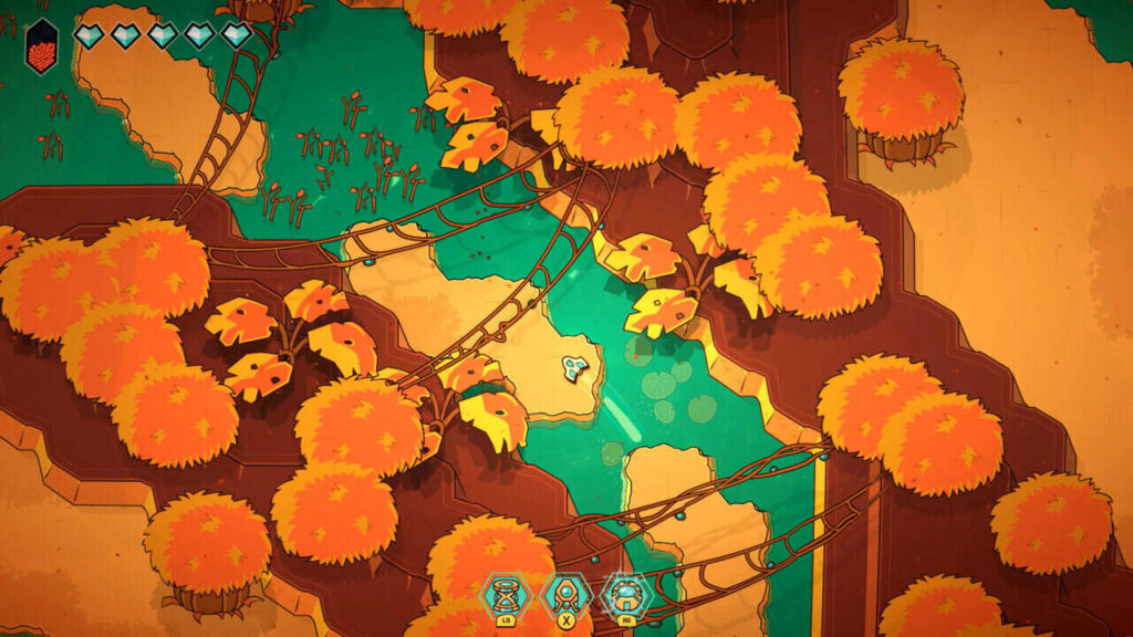 A screenshot of Minishoot' Adventures 