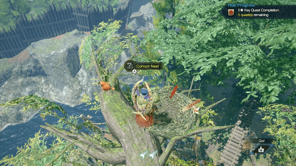 Monster Hunter Rise Cohoot Nest