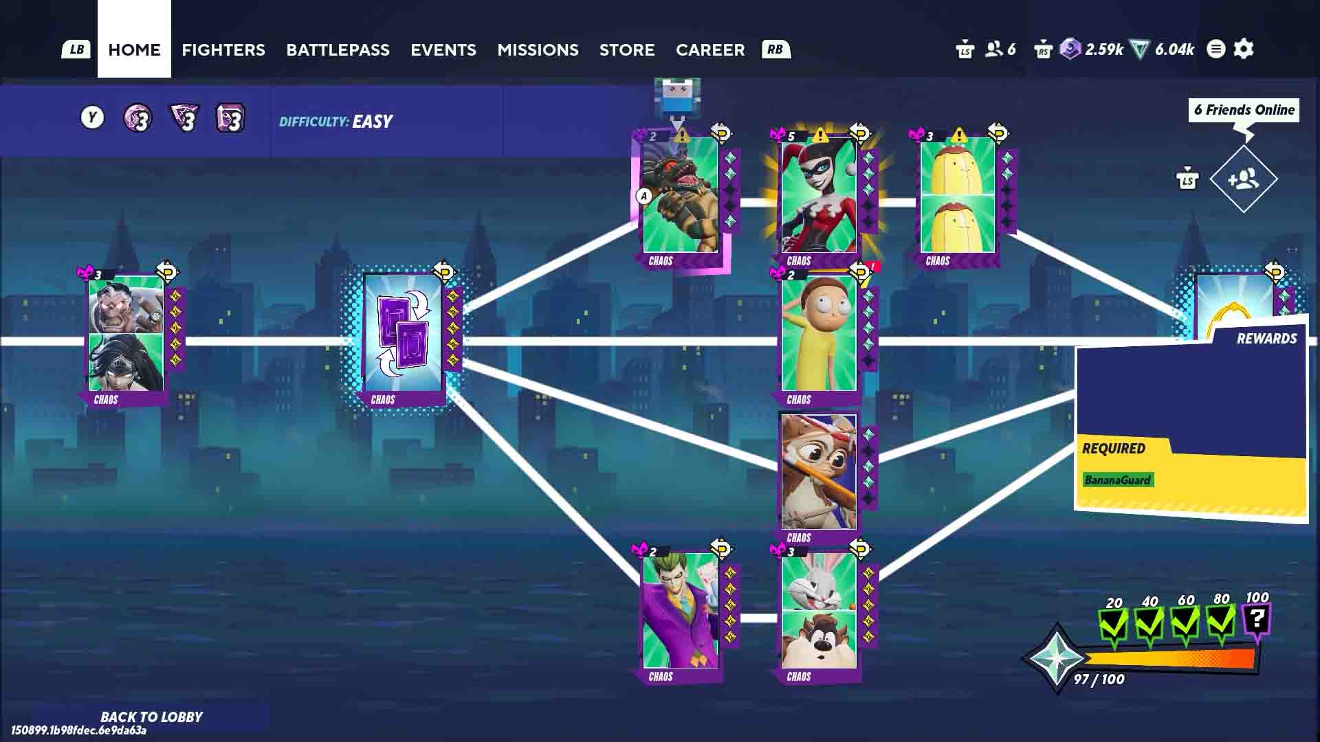Multiversus Lady Banana Guard skin