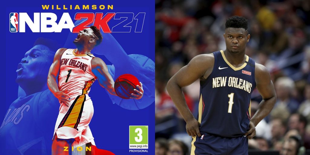 Zion Williamson Announced As The Second Nba 2k21 Cover Athlete