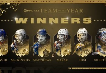 NHL 23 Team of the Year News