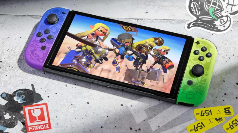 Nintendo Switch OLED model Splatoon 3 edition coming this August