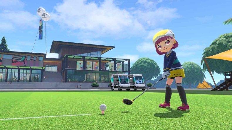 Nintendo Switch Sports golf update is coming next week