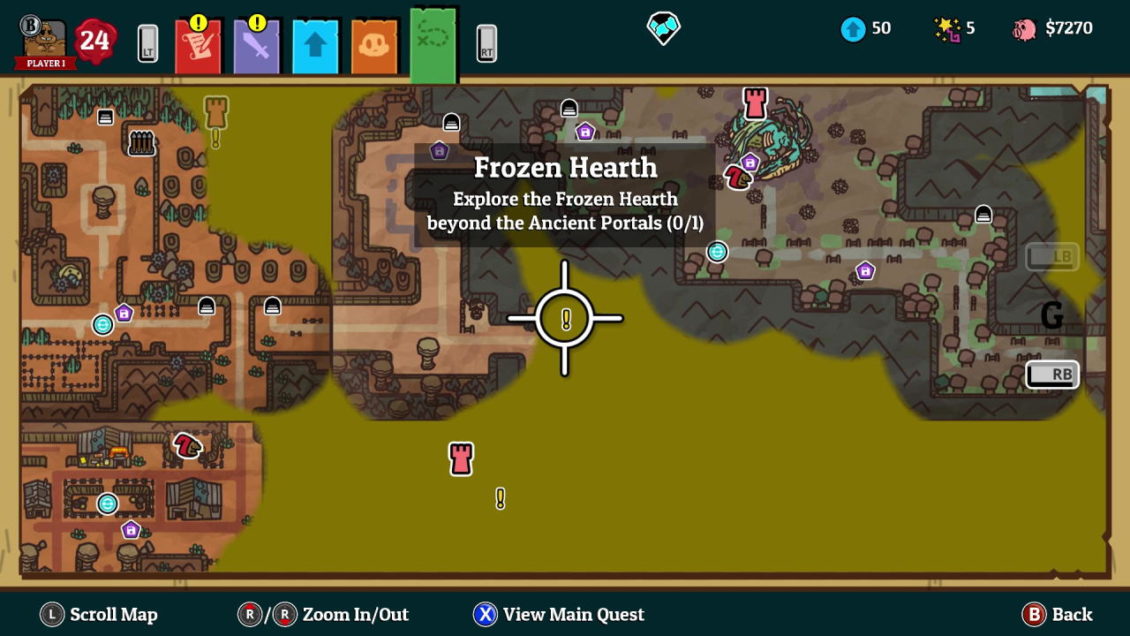 Nobody Saves the World How to access the Frozen Hearth DLC