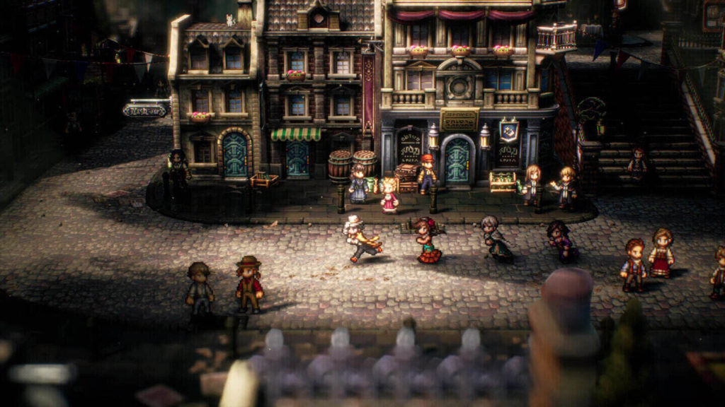 A screenshot of Octopath Traveler II 