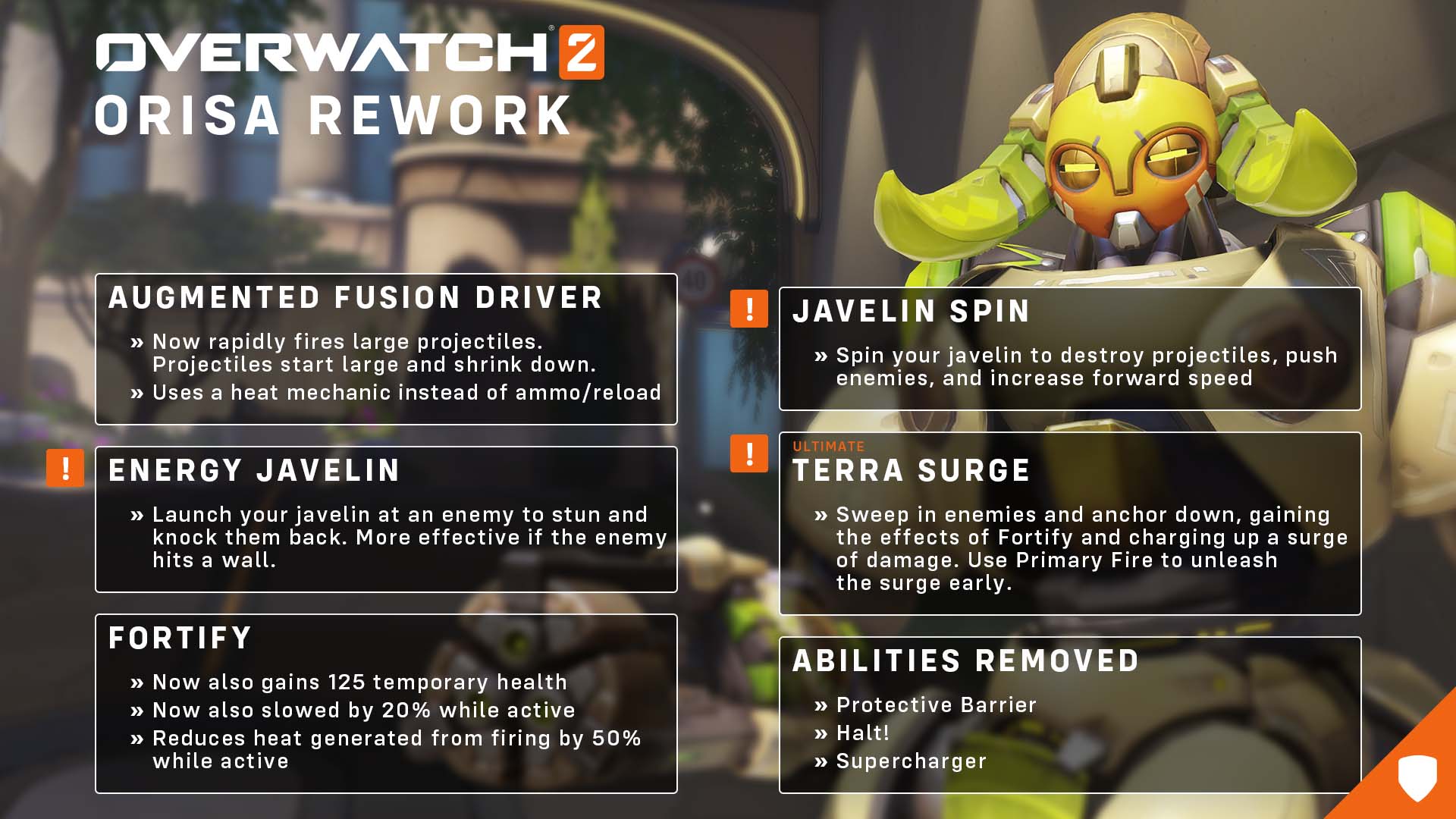 Orisa rework