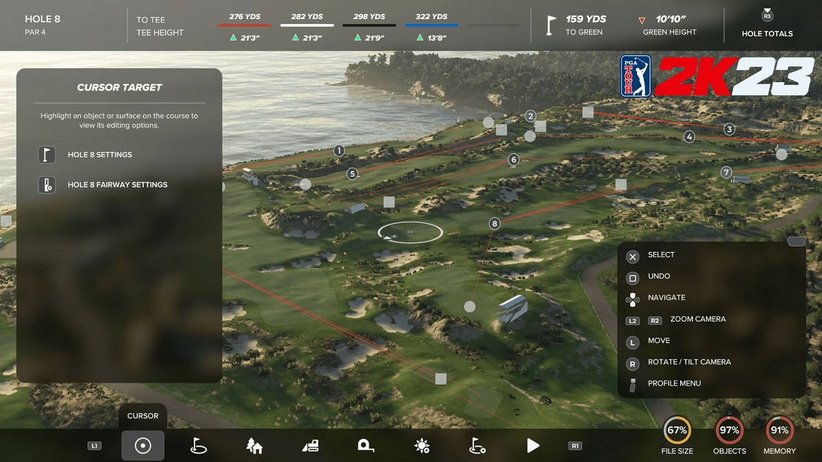 PGA Tour 2K23 Course Designer News