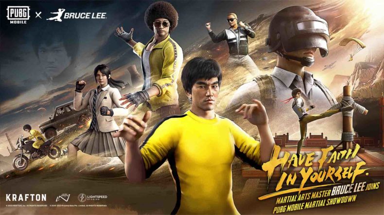 PUBG Mobile is adding Bruce Lee to the game via update