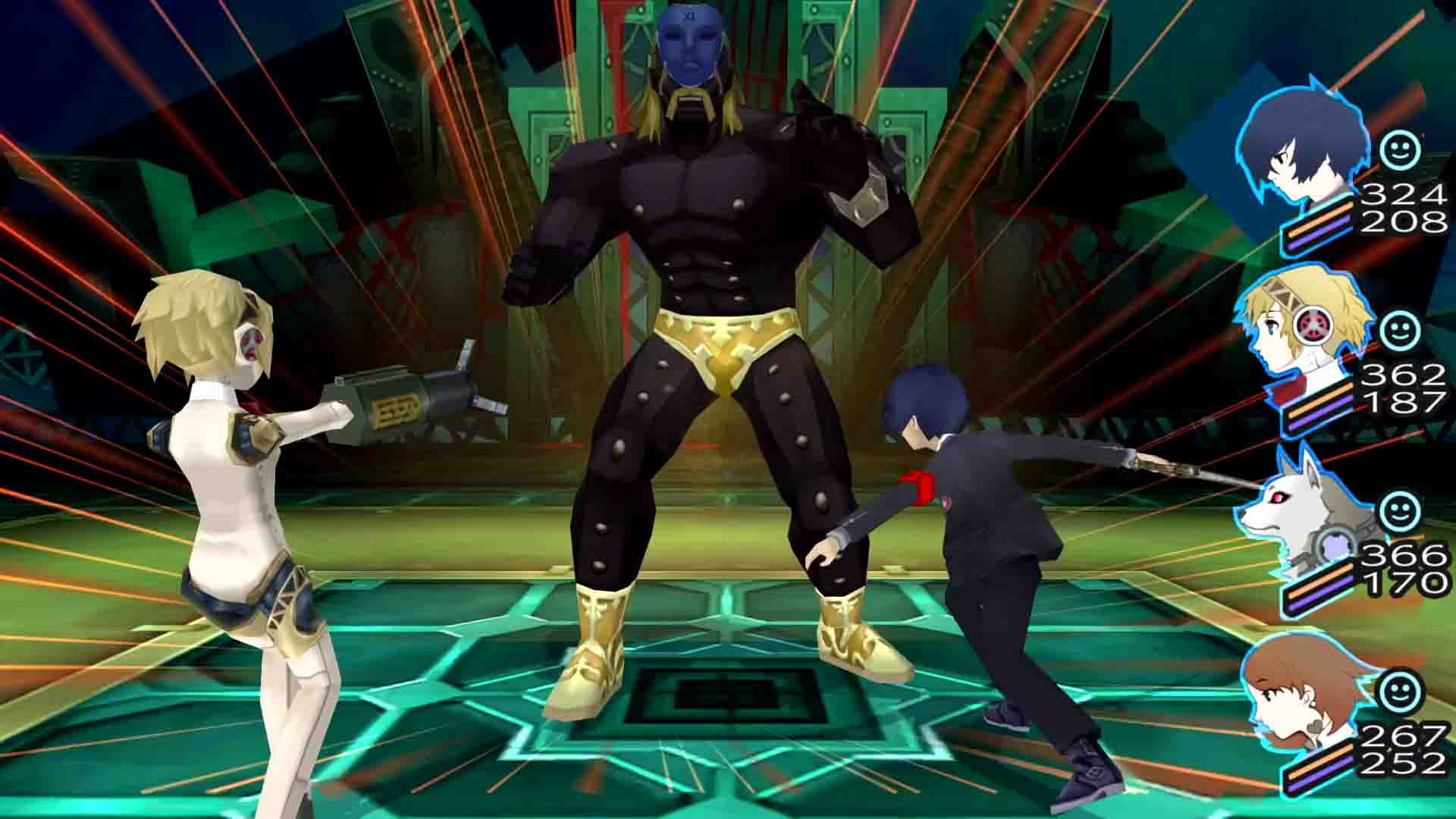 A screenshot from Persona 3
