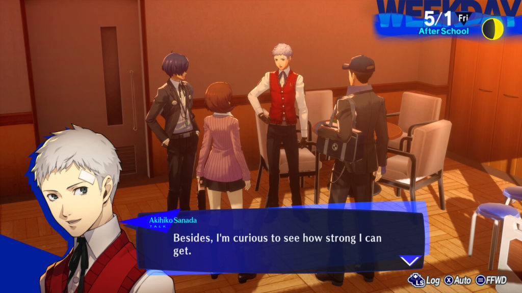 A screenshot of Persona 3 Reload 