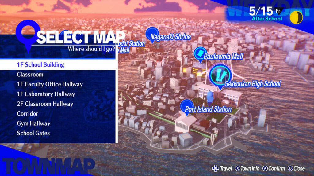 A screenshot of Persona 3 Reload 