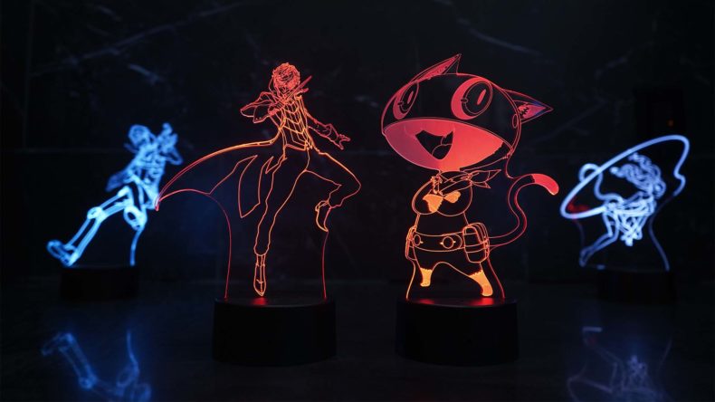The Persona 5 Royal Otaku lamp collection is now available