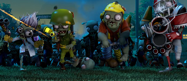 Plants vs. Zombies: Garden Warfare Soldier Zombie and Ghille