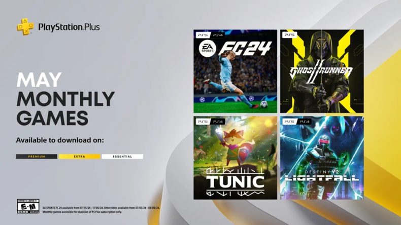 PlayStation Plus May Games