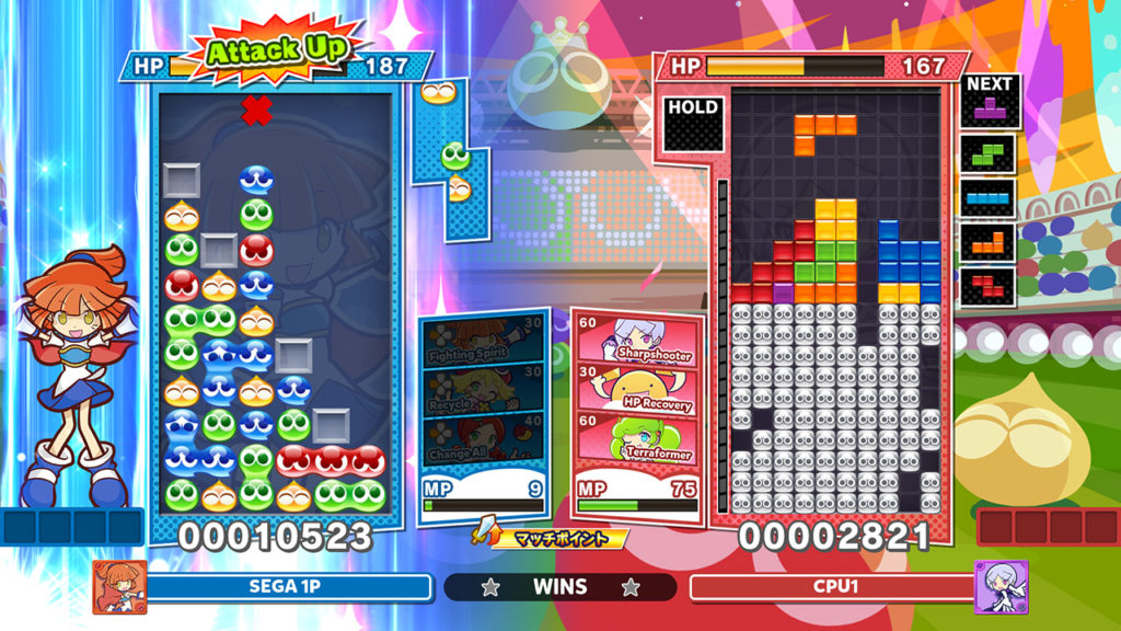 A screenshot of Puyo Puyo Tetris 2 from the Nintendo Direct mini Partner Showcase 