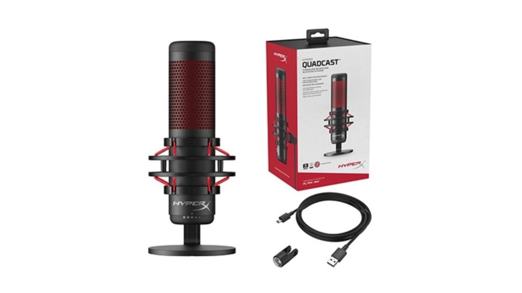 Hyper-X QuadCast Condenser Gaming Mic