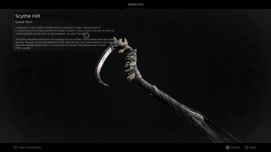 Remnant 2 scythe