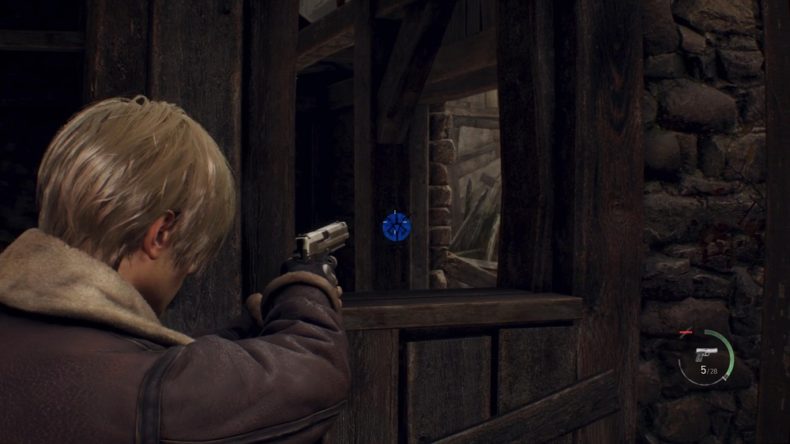 Resident Evil 4 Remake First Blue Medallion