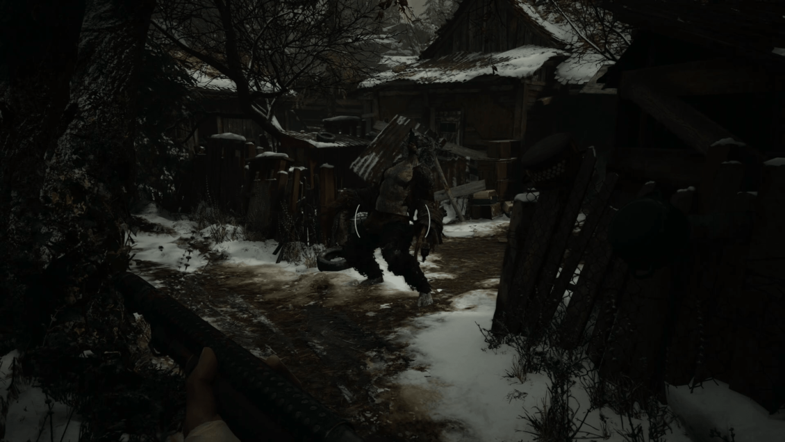 Resident Evil Village The house with the red chimney