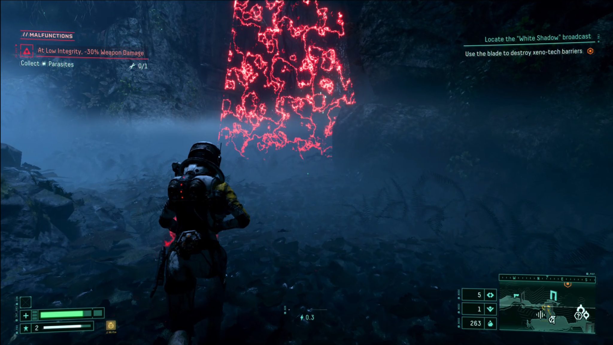 Returnal How to get past the Red Barriers