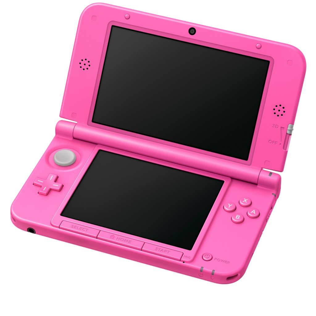 Nintendo Spreads the Love with New Pink 3DS XL