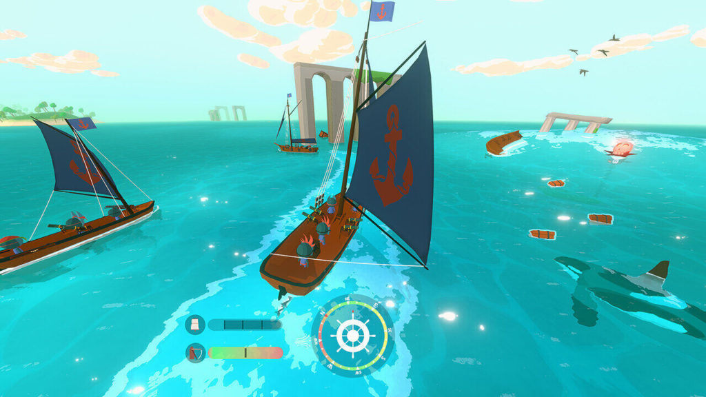 A screenshot of Sail Forth