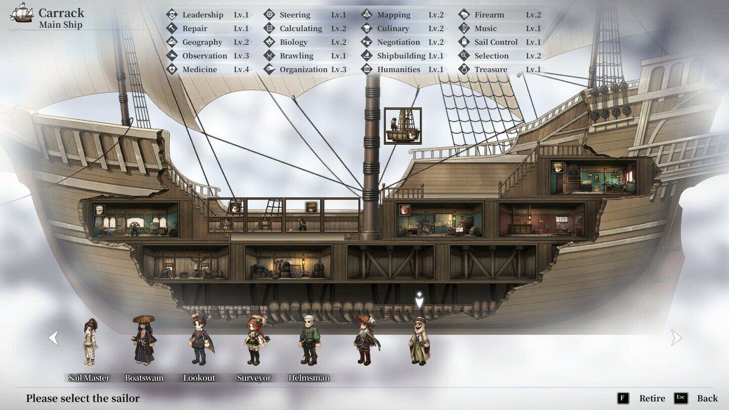 A screenshot of Sailing Era