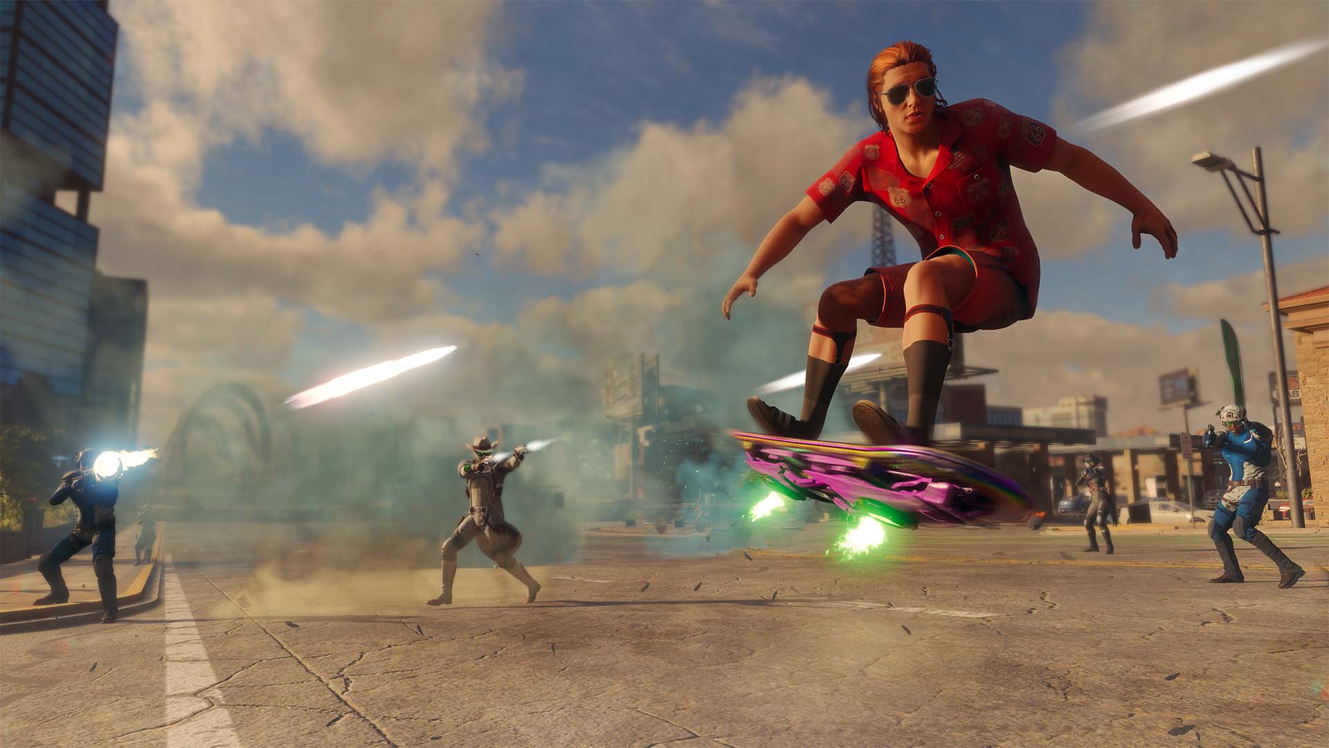 Saints Row hoverboard