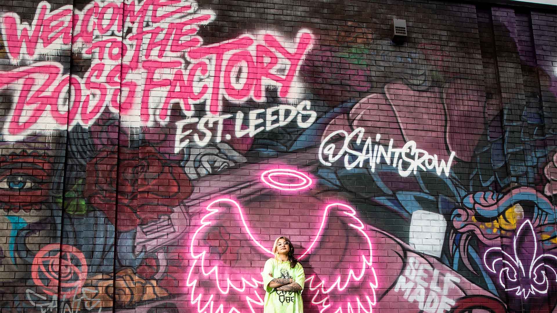 Saints Row mural unveiled in "most ambitious" city in the UK