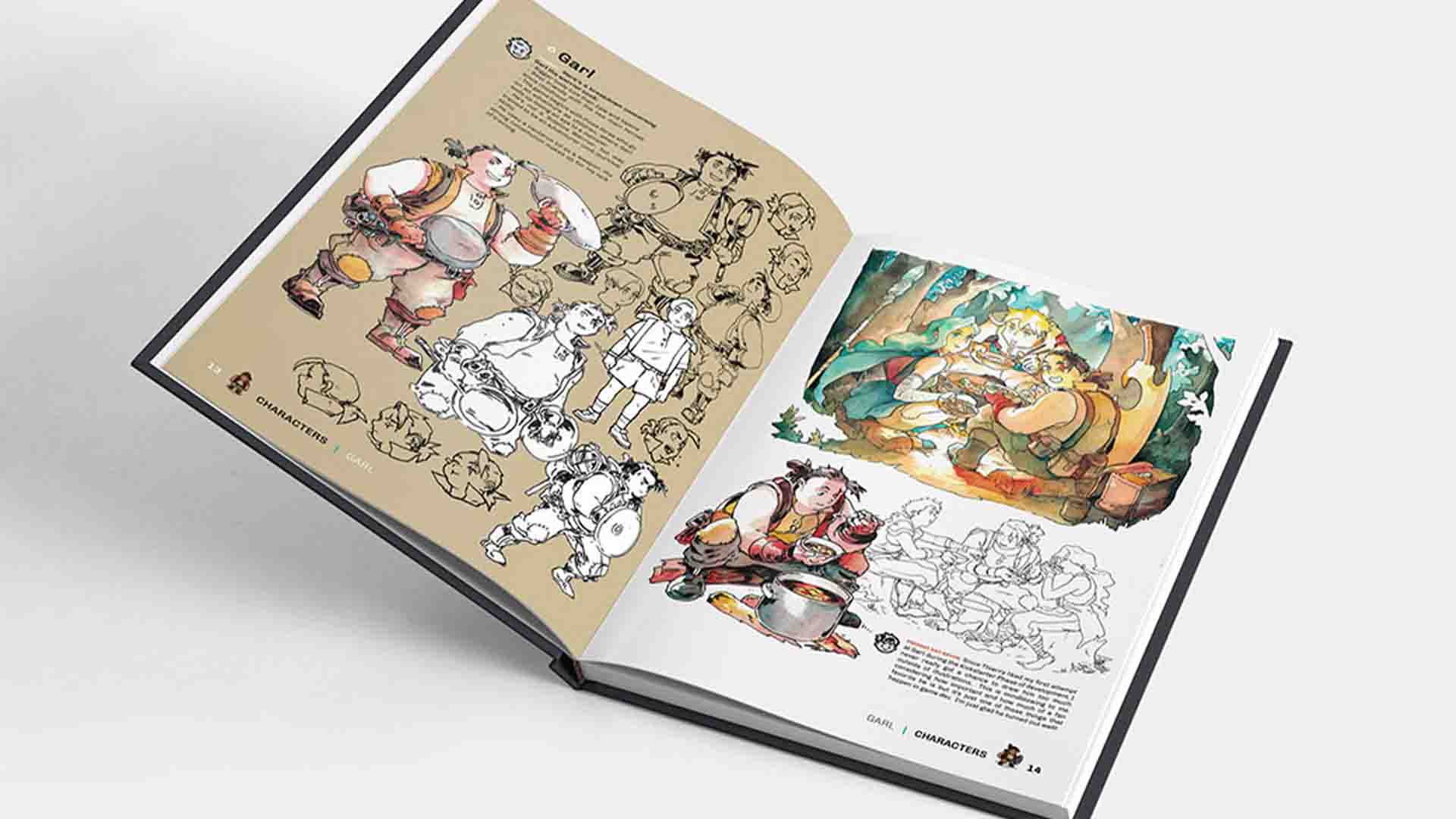 Sea of Stars concept art book