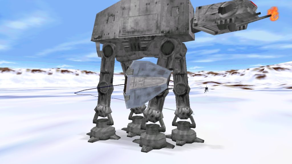 Shadow of the Empire Hoth battles were so much fun 