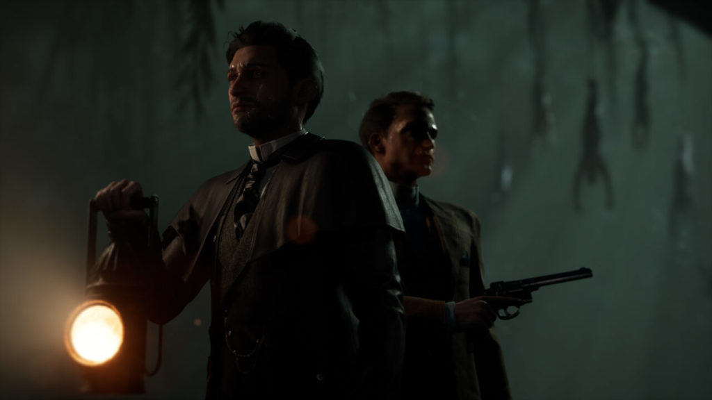 A screenshot of Sherlock Holmes The Awakened 