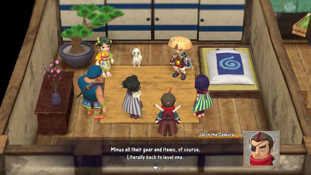 A screenshot of Shiren the Wanderer: The Mystery Dungeon of Serpentcoil Island