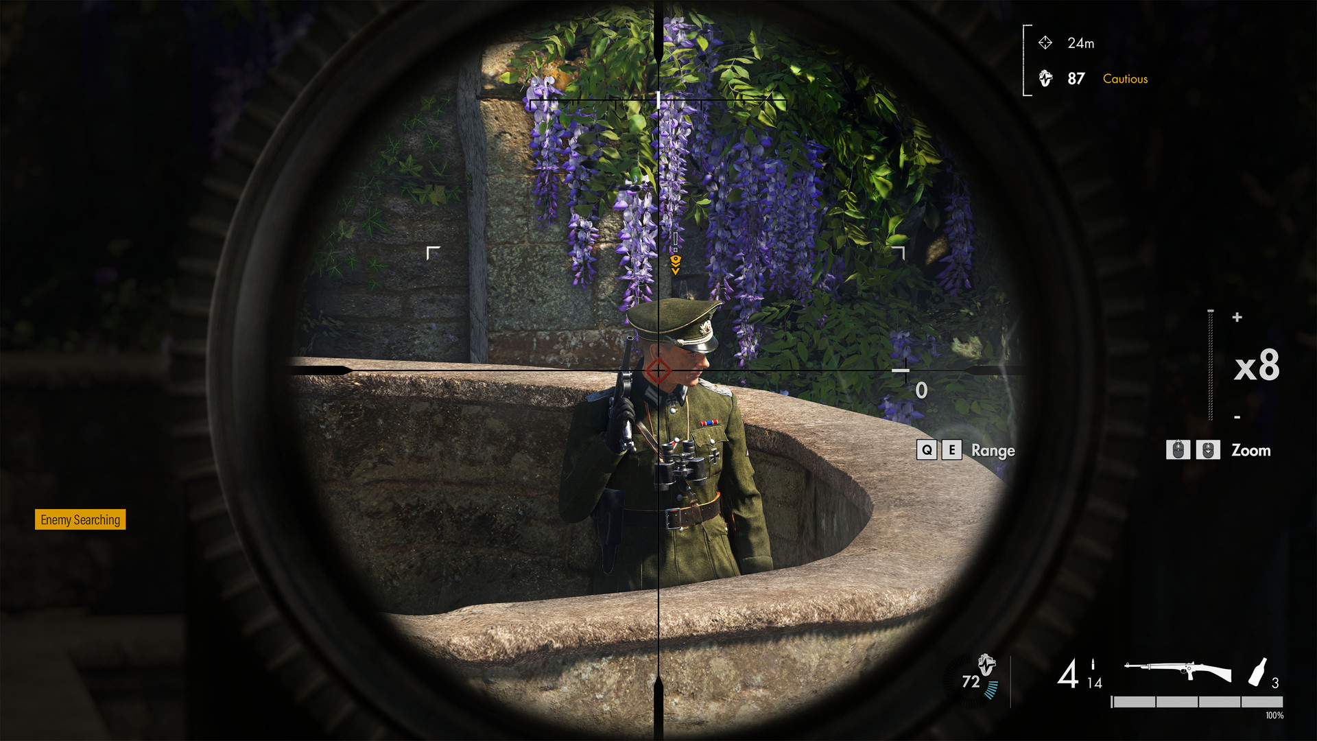 Sniper Elite 5 crosshairs