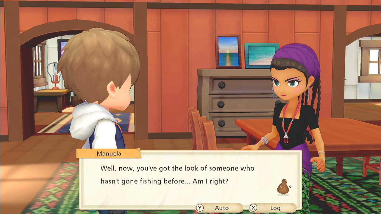 Story of Seasons: Pioneers of Olive Town conversation