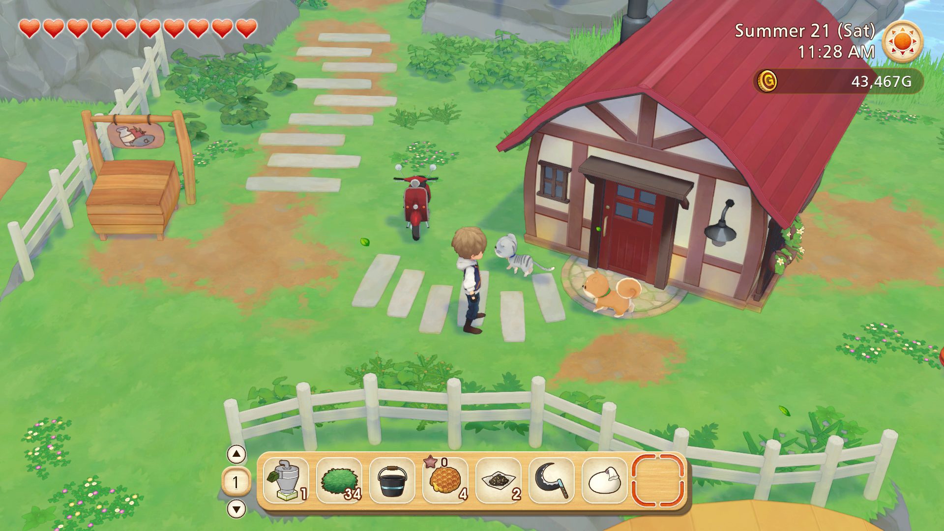 Story of Seasons: Pioneers of Olive Town Cabin