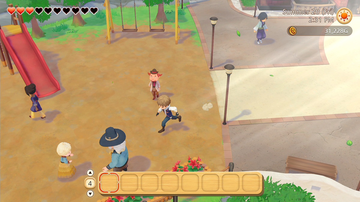 Story of Seasons: Pioneers of Olive Town Town Square