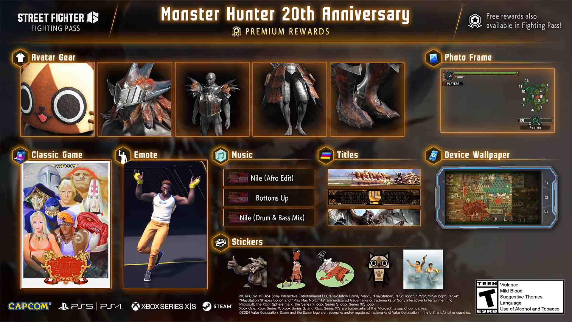 Street Fighter 6 Monster Hunter collaboration