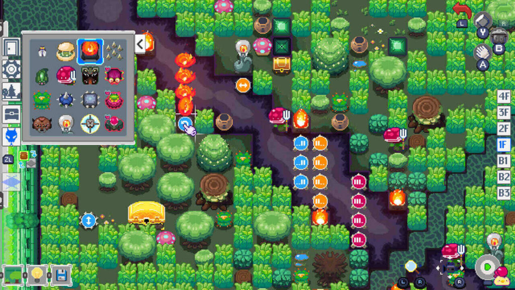 A screenshot of Super Dungeon Maker 