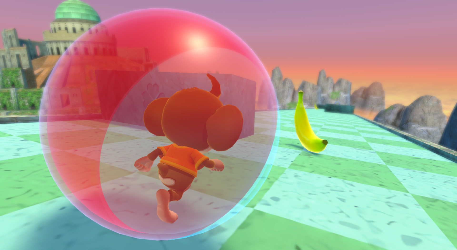 Super Monkey Ball: Banana Mania: simple but effective