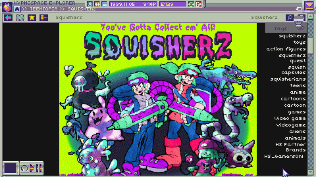 A screenshot of Hypnospace Outlaw